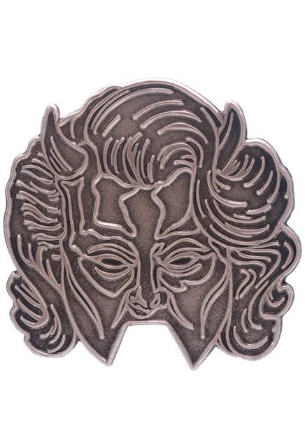 Ghost Female Nameless Ghoul Enamel Pin