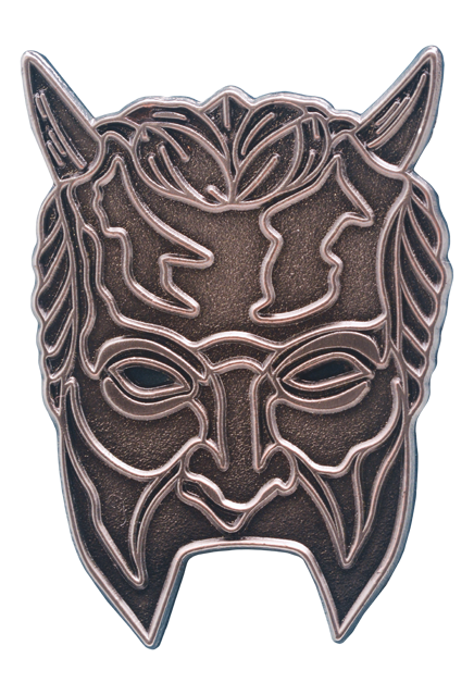 Ghost Male Nameless Ghoul Enamel Pin