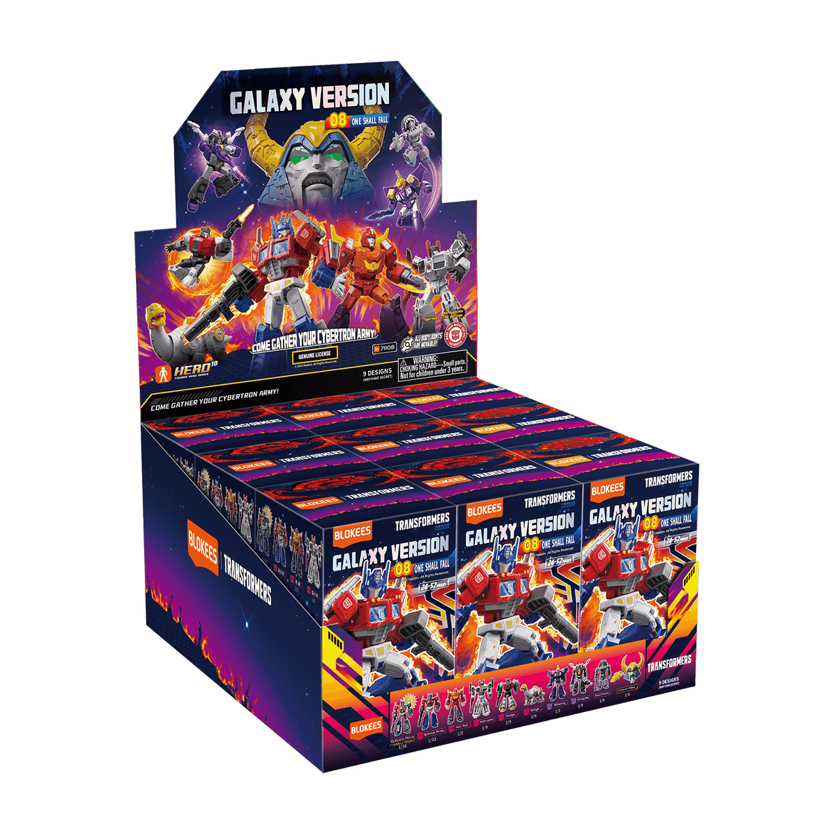 Blokees Transformers Galaxy Version 08 One Shall Fall